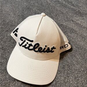 Titleist Golf Hat with Black Logo